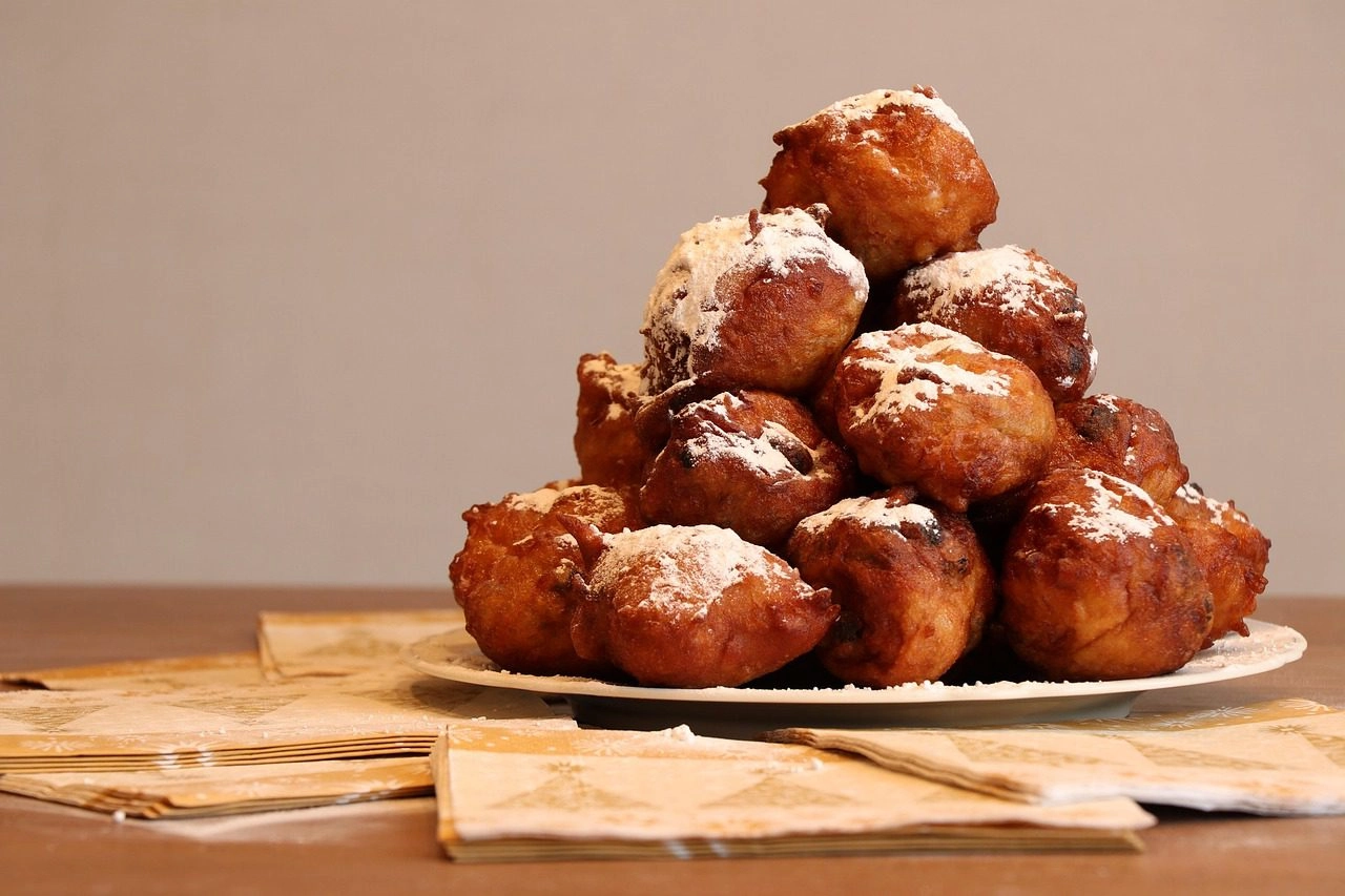 Oliebollen op schaal